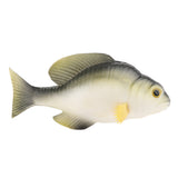 Maxbell Simulated Puffer Fish Decoration Fake Toy Model for Home Market Display Gray