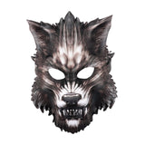 Maxbell Halloween Wolf Mask Werewolf Animal Half Face for Costume Night Show Aldult