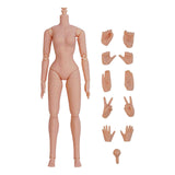 Maxbell 12 inch Muscular Body Toys Miniature Collectible Detachable Narrow Shoulder Female Normal