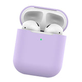 Maxbell Silicone Earphone Case Protective Skin Cover For Apple AirPod Lavender