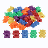 Maxbell Montessori Rainbow Counting Bears Matching Game Sorting Kids Toddlers Toys 4cm