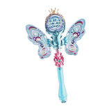 Maxbell Light up Princess Wands Light up Toy for Halloween Birthday Gift Photo Props Blue