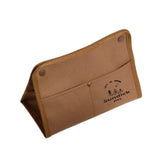 Maxbell Tissue Storage Bag Napkin Paper Bag Toilet Paper Holder for Travel BBQ Brown