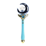 Maxbell Princess Wands Costume Accessories Pretend Toy for Carnival Birthday Party Blue Moon