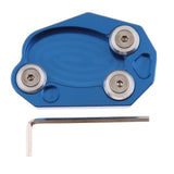 Maxbell Side Stand Extension Pad for Kawasaki Z1000 ZX6R ZX10R ER6N Ninja 650 Blue
