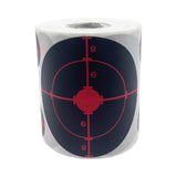 Maxbell 200x Round Targets Stickers Splatter Reactive Practicing Paper Sheet Indoor