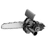 Maxbell Electric Chainsaw Chain Saw One Hand Cutter for woodworking Cutting Pruning 6 inches
