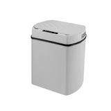 Maxbell 13L Sensor Trash Can Garbage Bucket Waste Bins for Office Kitchen Bedroom Gray