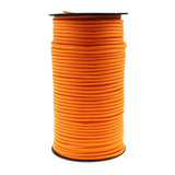 Max 100M 7 Strand Outdoor Parachute Cord Binding Tent Rope 4mm Orange