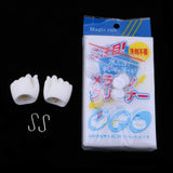 Max 1/4 BJD Giant Baby Doll Hands Resin Fat Hands Type White Skin #2