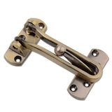 Max Zinc Alloy Anti-Theft Security Swing Bar Door Latch Buckle for Hotel Bronze