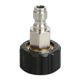 Max High Pressure Washer Quick Connector M22-14mm X 1/4 Quick Connect Adapter