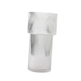 Maxbell Northern Europe Glass Vase Terrarium Craft Ornament for Centerpieces Office 14.3cmx29cm