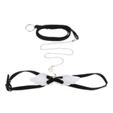 Maxbell Angel Wings Adjustable Reptile Harness Leash for Lizard Outdoor Walk Black