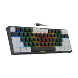 Maxbell Mechanical Gaming Keyboard Clear Characters Hot Swappable for Desktop Laptop