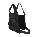 Maxbell Chest Rig Bag Pouch Light Bags Lightweight Water Resistant for Men Women Black