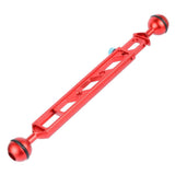 Max Camera Diving Ultra Light Carbon Fiber Double Ball Head Lamp Red