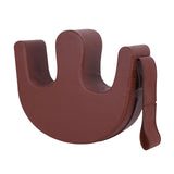 Maxbell Bed Turn Over Cushion Transfer Pad for Elder Patient Leg Pad Nursing Tool Brown with Strap
