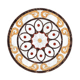 Maxbell European Style PVC Floor Sticker Self-adhesive Tiles Decal for Livng Room 05
