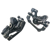 Maxbell 1 Pair Aluminium Alloy Mechanical Disc Brake Calipers Front & Rear for Bike