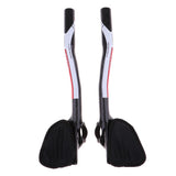 Max Bike Rest Handlebar Cycling Aero Bar Relaxation Arm Rest Handle Bar Red