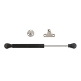 Maxbell Gas Spring Lift Support Struts Universal for Toy Box Wardrobe Cabinet Door Black Aluminum 100N