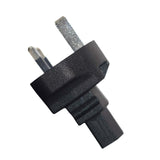 Maxbell UK to IEC320 C13 Power Adapter Lightweight Easily Install for Printer Laptop