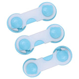 Maxbell 3x Child Toddler Baby Safety Locks Proofing for Cabinet Toilet Seat Fridge Door Drawers
