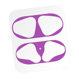 Max Guard Earphone Protective Sticker for Apple Airpods Earphone 1x Purple
