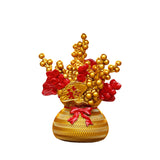 Maxbell Lucky Tree Feng Shui Traditional Ornament Art for Tabletop Counter Desk Aureate