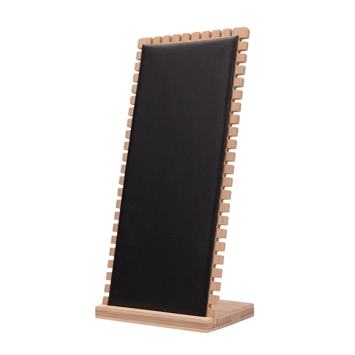 Maxbell Necklace Display Stand Necklace Easel Showcase for Countertop Decor Black