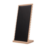 Maxbell Necklace Display Stand Necklace Easel Showcase for Countertop Decor Black