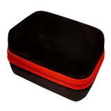 Maxbell Travel 12 Slots Essential Oil Carrying Case Storage Bag for 15ml Red