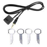 Maxbell Car Auto AUX to 3.5mm Jack Audio Cable Adapter For FORD FOCUS Mondeo 6000