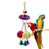 Maxbell Bird Toy Conure Foraging Hanging Toy for Small Medium Parrots  Type 3