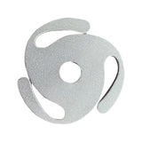 Maxbell Vinyl Record Player for 7" Vinyl Metal Disc Stabilizer Weight Clamp Silver