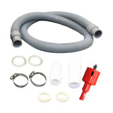 Maxbell Rain Barrel Overflow Hose Kit Durable for Farm Outdoor Activities Garden 2cm With Taper