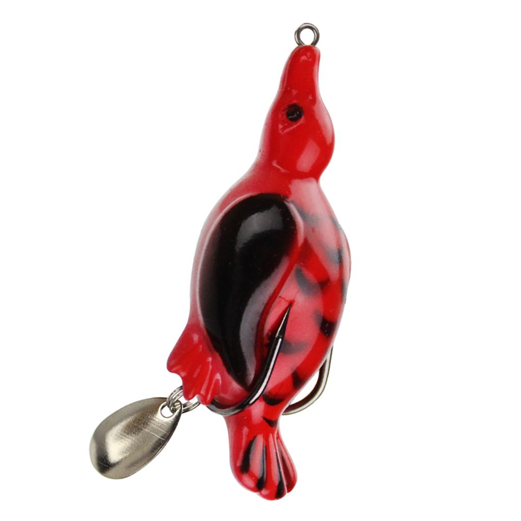 Maxbell 3D Duck Fishing Lure Topwater Duck Baits with Double Hooks Duck 05