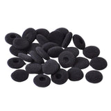 Max 18mm Sponge Earphone Earpad 16 Pcs Replacement Black In-ear Earpiece Cover