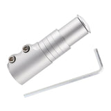 Maxbell Bike Fork Shaft Extender Bike Handlebar Height Adapter for Mountain Bike Argent 12cmx3.5cm