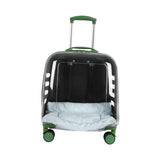 Maxbell Pet Trolley Case Multifunctional Lightweight Short Trips Dog Carrying Translucent