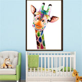 Maxbell 5D DIY Diamond Painting Animal Embroidery Art Craft For Home Decor Giraffe