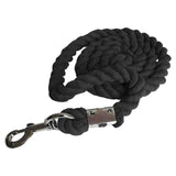 Maxbell Horse Lead Rope Bolt Snap Clip Soft Durable for Livestock Horse Leading Rope Black