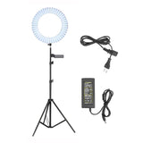 Maxbell 14inch Dimmable LED Ring Light Camera Fill Light with Tripod and Phone Clip