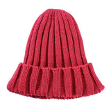 Maxbell Kids Baby Girls Boys Winter Knit Beanies Hat Causal Cozy Hats Cap Red