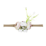 Max Baby Girl's Headbands for Newborn Infant Toddler Hairbands for Photograph Creamy