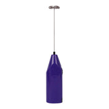 Maxbell Milk Frother Drink Mixer Foam Maker Whisk Stainless Steel Spring Head Whisks Purple