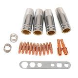 Max 19PCS Plasma Cutter Welding Contact Tip Kits for Cutting Machine Consumables