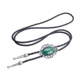 Maxbell Retro Style Bolo Tie Oval Pendant Clothing Accessory for Graduation Wedding