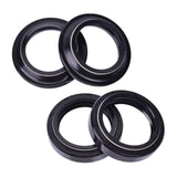 Maxbell 4 Pieces Motorcycle Front Fork Damper Oil Seal and Dust Seal for Yamaha
